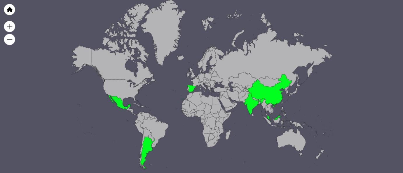 A map of the world

Description automatically generated