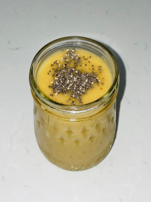 Mango Coconut Milk Smoothie