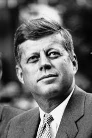 Afbeeldingsresultaat voor john f kennedy headshot