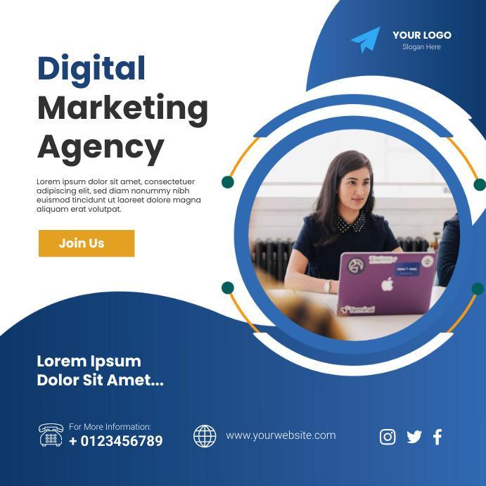 Digital Marketing Agency Poster