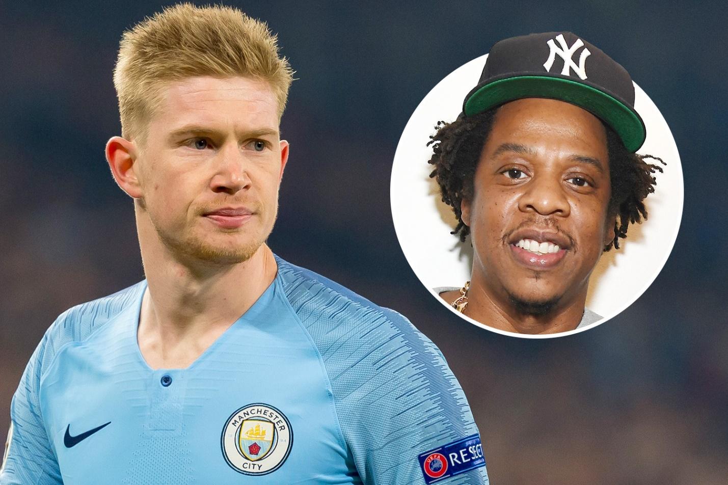Man City star Kevin De Bruyne joins Lukaku at Jay Z's Roc Nation agency |  The Irish Sun