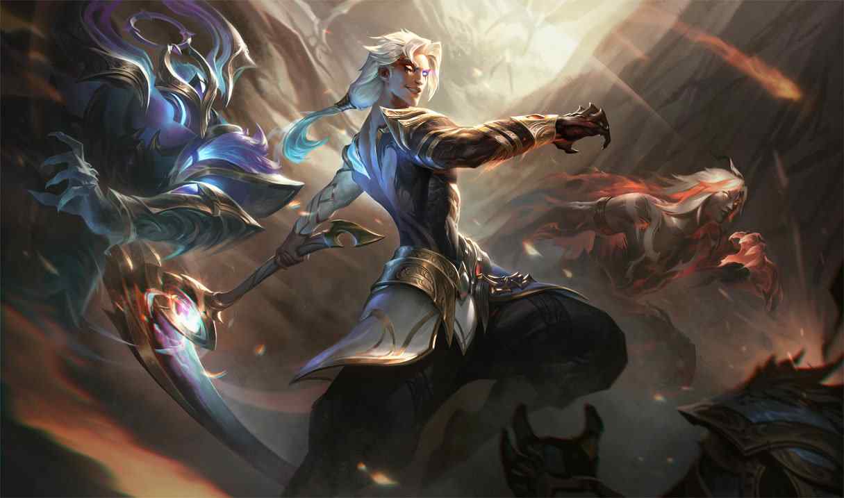 An image of a League of Legends game with the character Kayn selected. 