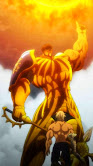 Loin sin of pride Escanor creul sun vs Estarossa