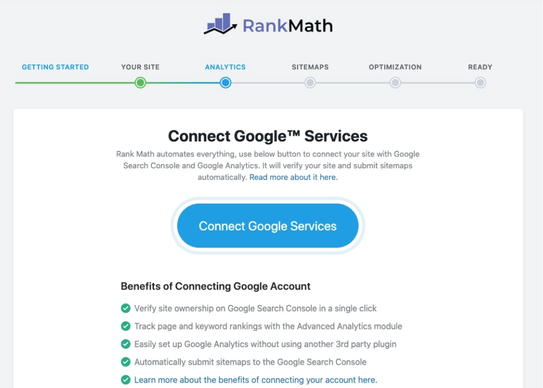 rankmath analytics