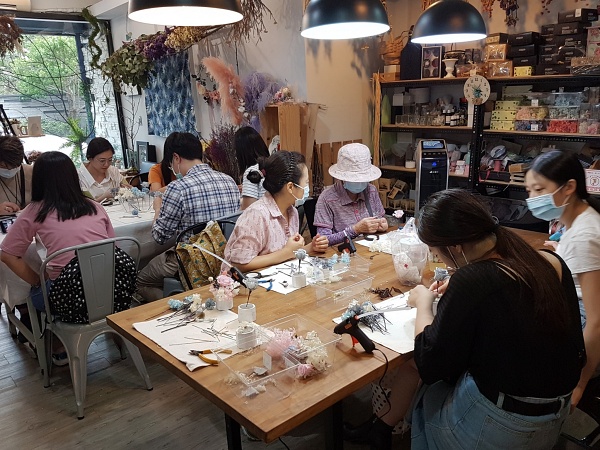台北花藝教室-海藏設計