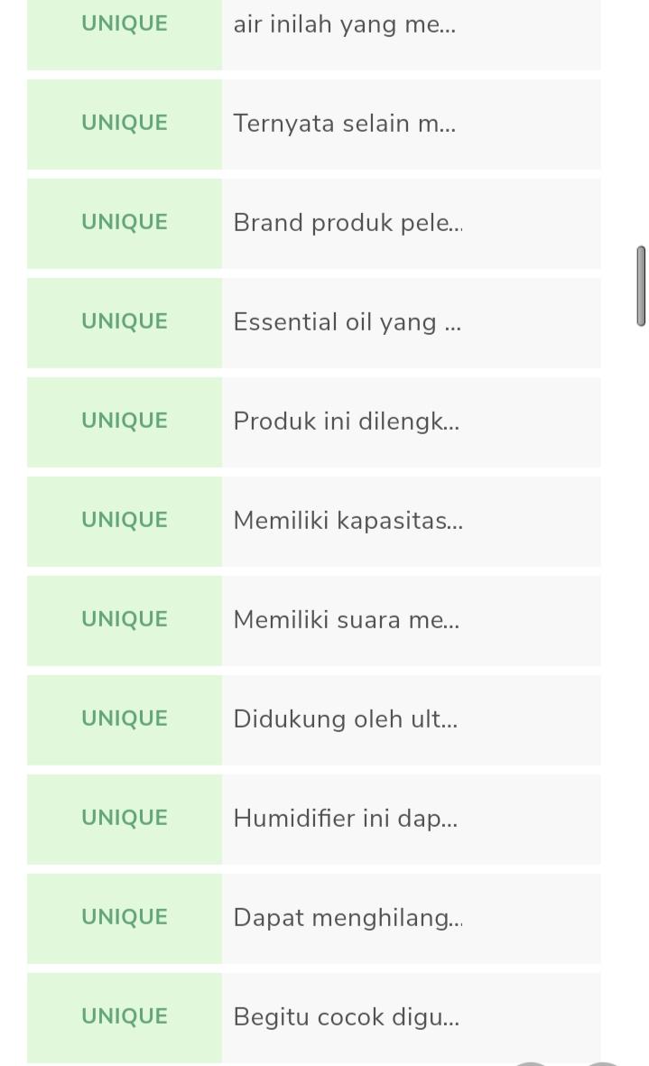 Spesifikasi dan Kegunaan  Crane 2in1 Personal Humidifier 