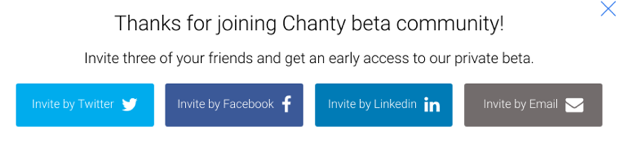 chanty beta invites.