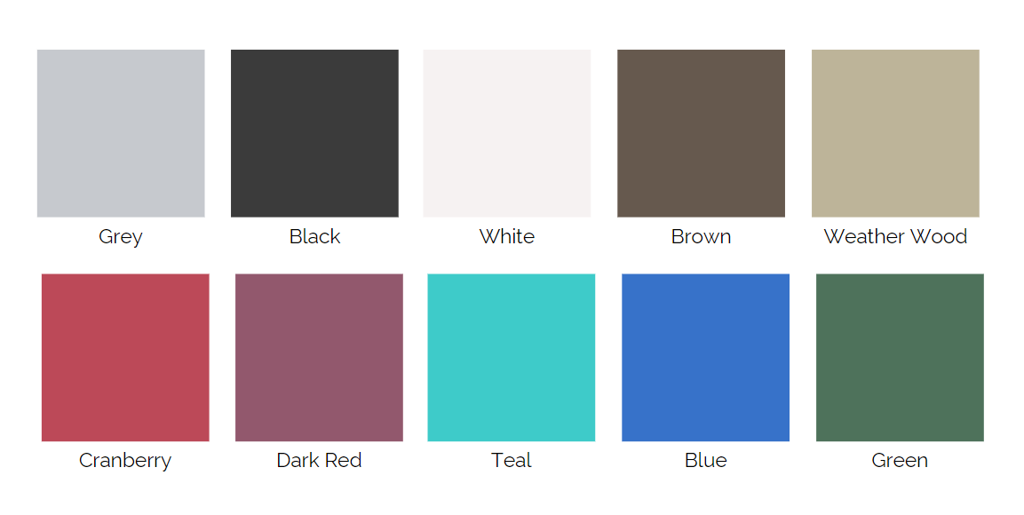 adirondack chair color idea swatches