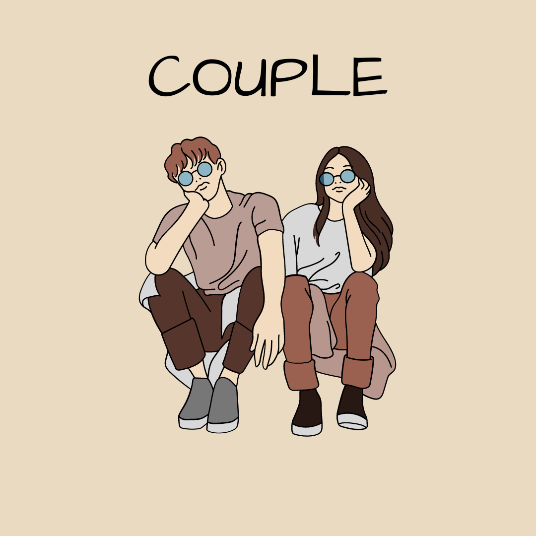 A picture of couple