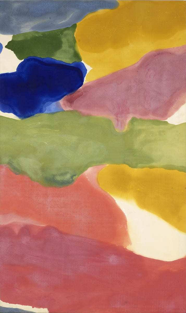 helen frankenthaler tutti fruitti color field painting