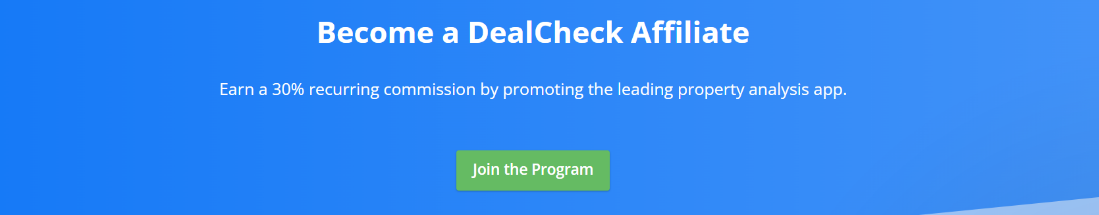 DealCheck Affiliate