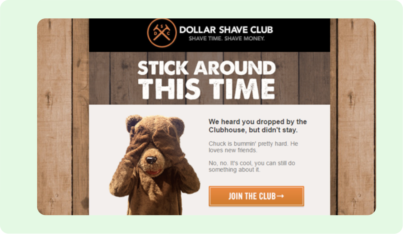 Dollar Shave Club ad