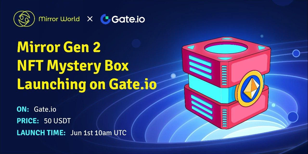 Gate.io يعلن عن إطلاق Mirror World NFT على صندوق NFT