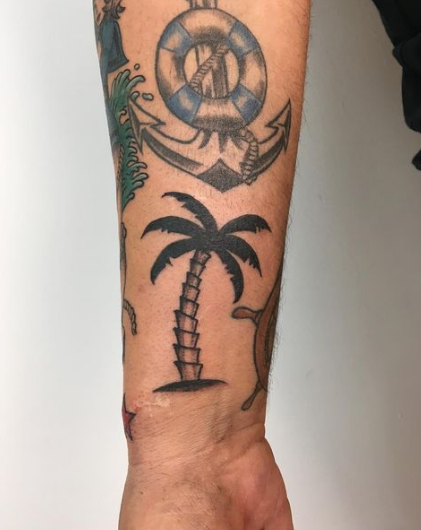 Just Imagine Palm Tree Tattoos