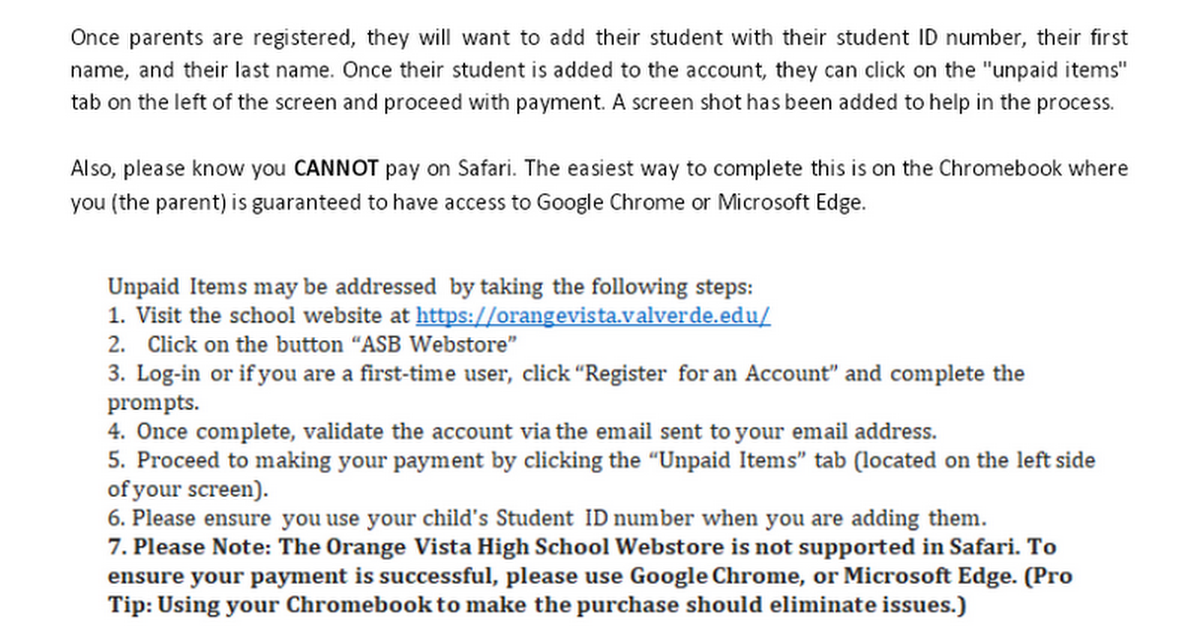 AP Payment Instructions