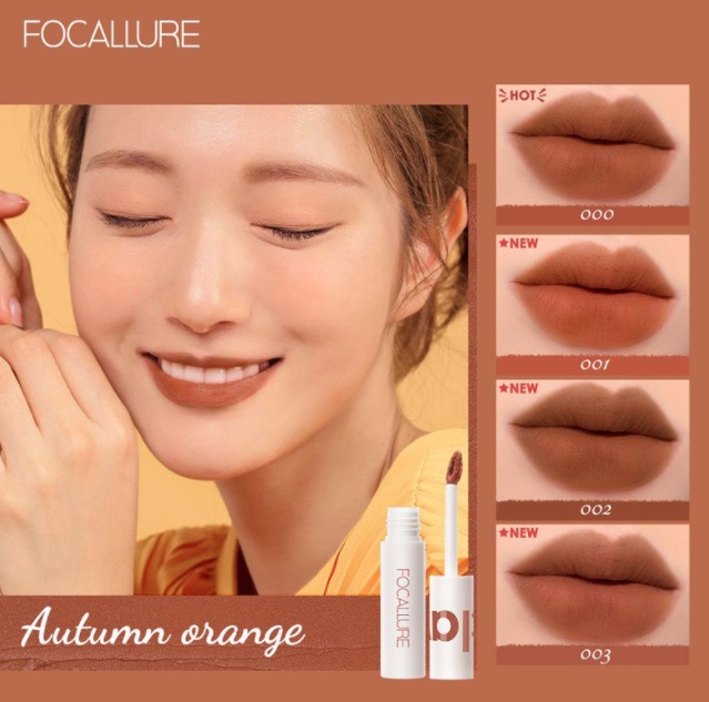 Focallure Clay Pillowy Soft Liquid Lipstick