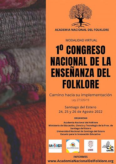1º Congreso Nacional de la Enseñanza del Folklore