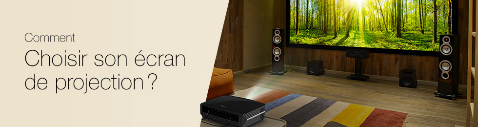 JVC D-ILA projectors: how to choose your projection screen?