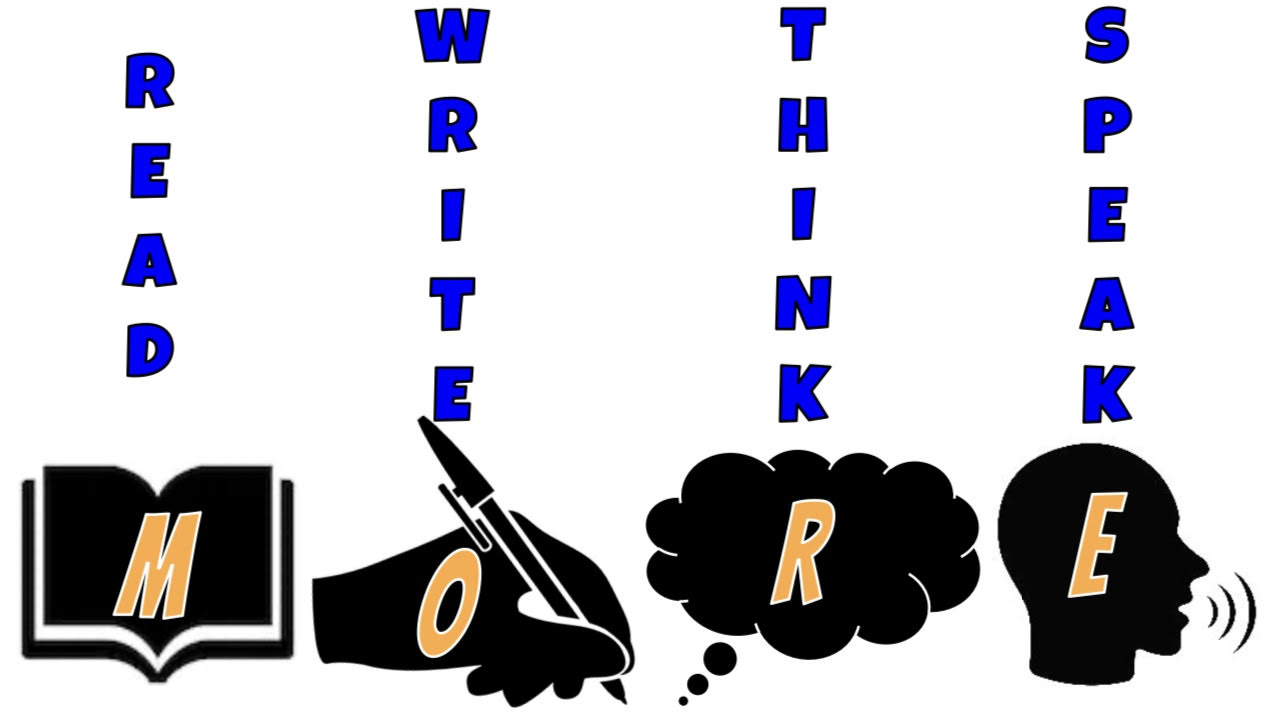 Read Write Think Speak Graphic