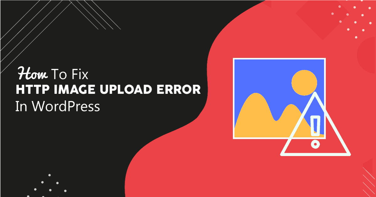 wordpress http error image upload