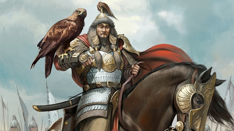 Genghis Khan, the man who established the Mongolian Empire