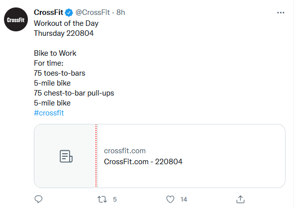 Crossfit Games Twitter | 2022_2