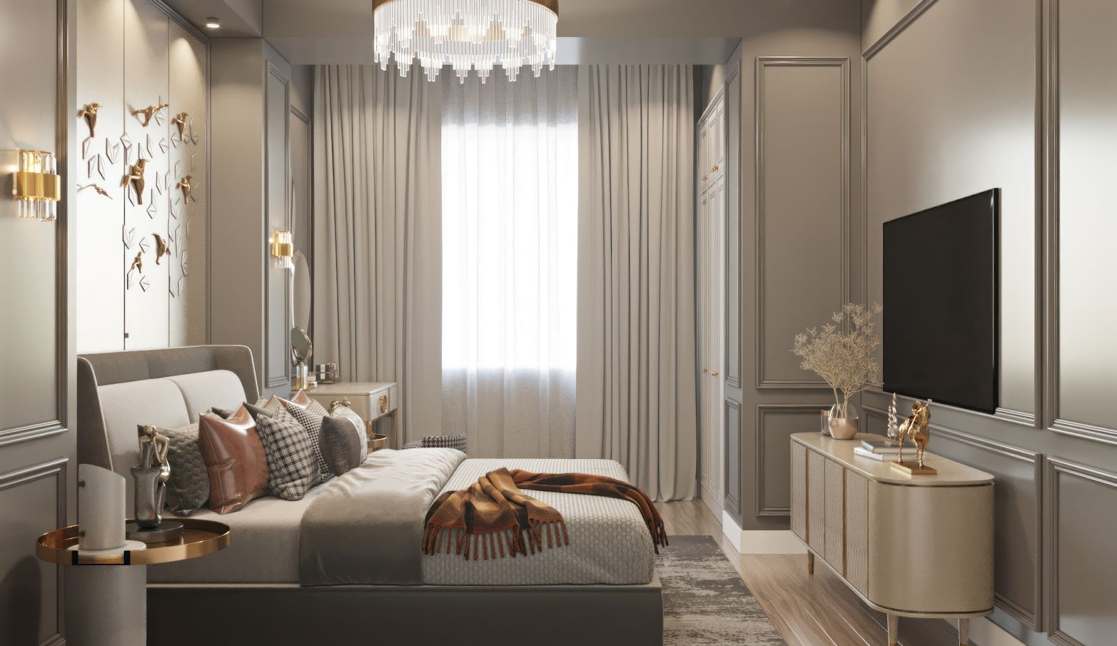 Duplex Interior Designs in Nigeria - luxury bedroom