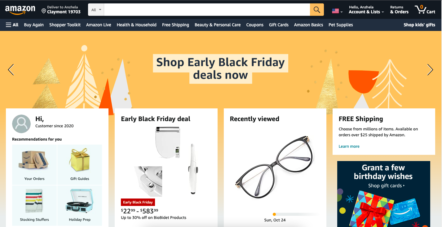 amazon personalization