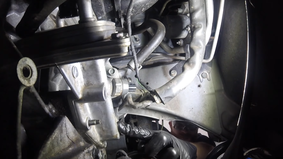 reinstall oil cooler