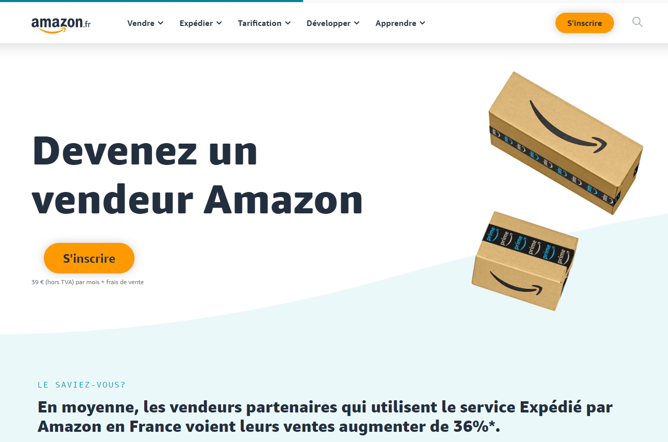 vendeur Amazon dropshipping