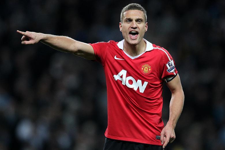 Shouting the odds: Vidic, the captain, is aware that United’s form away from home is poor but says they have the mental strength to regain the title this season