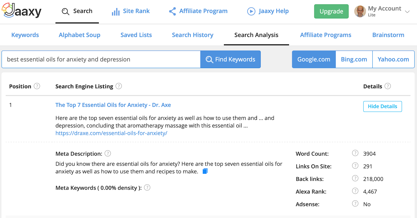 How to Find Profitable Keywords with Low Competition Using Jaaxy Keyword Research Analysis Tool