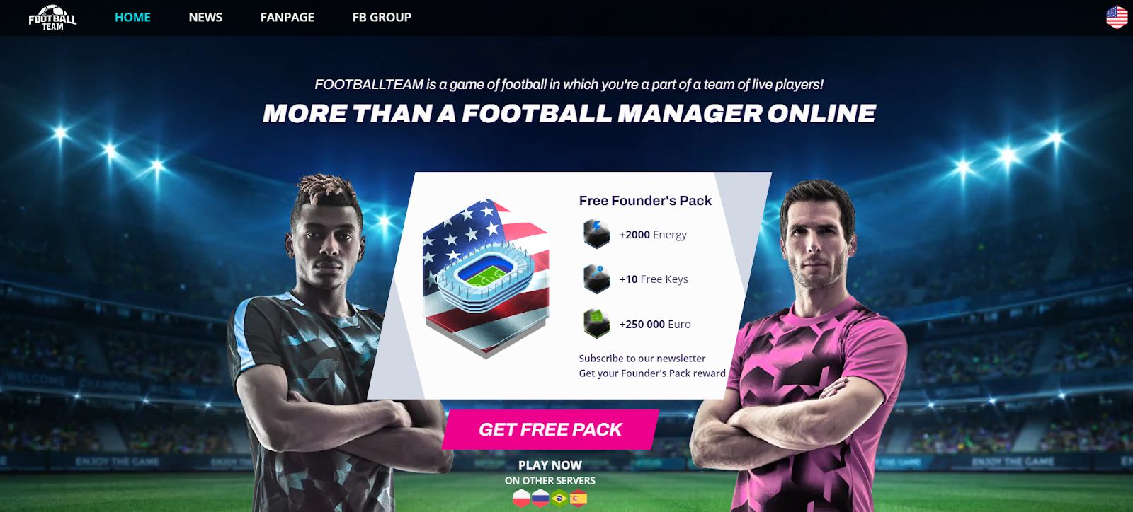 FootballTeam's official site