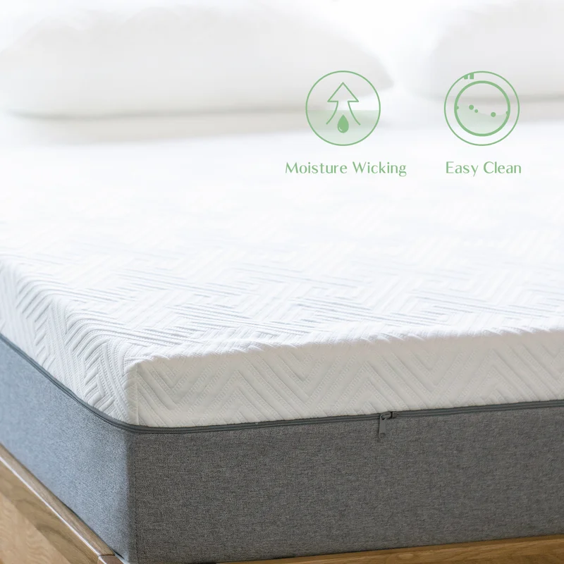 Some mattresses have the outer layer fastened with a 360 degree zipper like this Novilla mattress, making it convenient to remove.