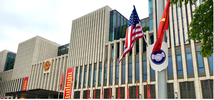 Thủ tục đi Mỹ thăm người thân - Trụ sở đại sứ quán Mỹ tại Hà Nội