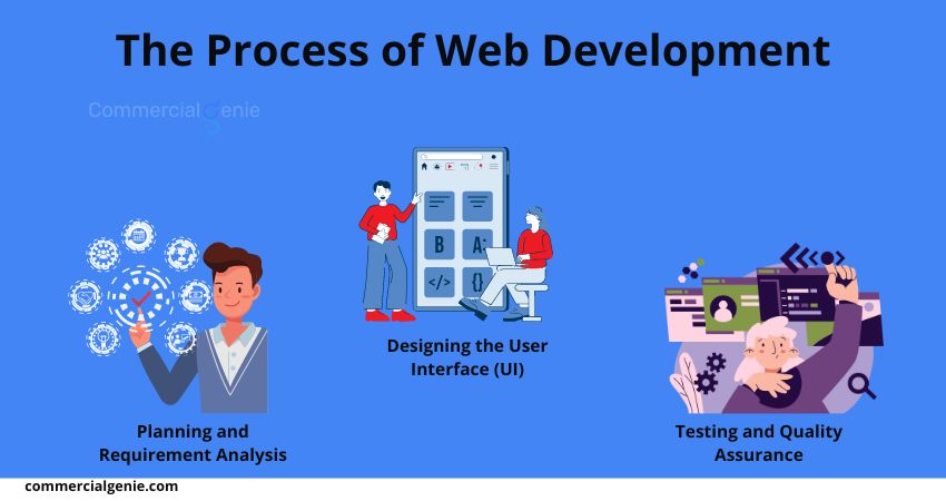 process of website development