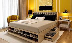 Box bed design images: collection of attractive bed designs