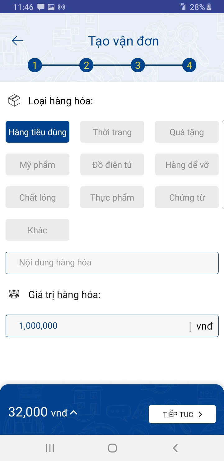 ứng dụng ship hàng Nhất Tín Express 5