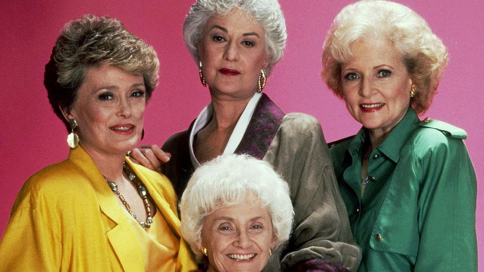 The four cast members from The Golden Girls.