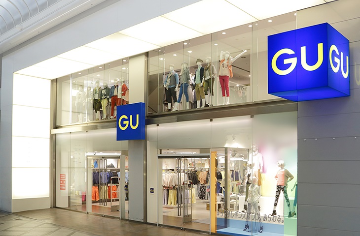 Gu 店舗