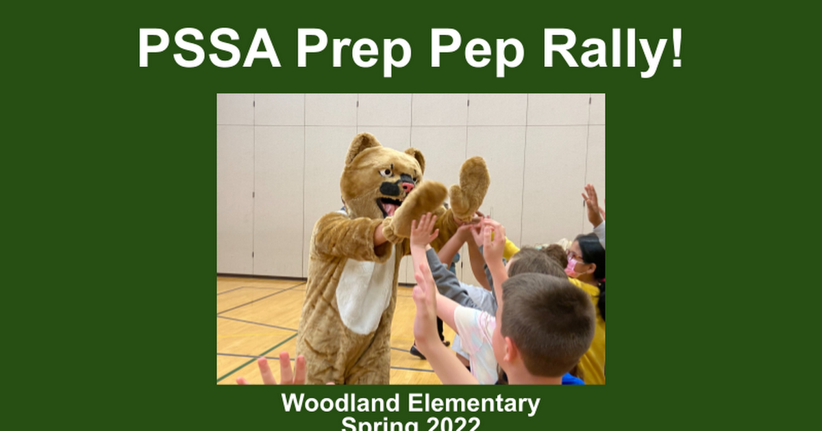 PSSA Prep Pep Rally