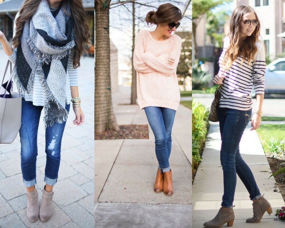 ankle boots outfits 