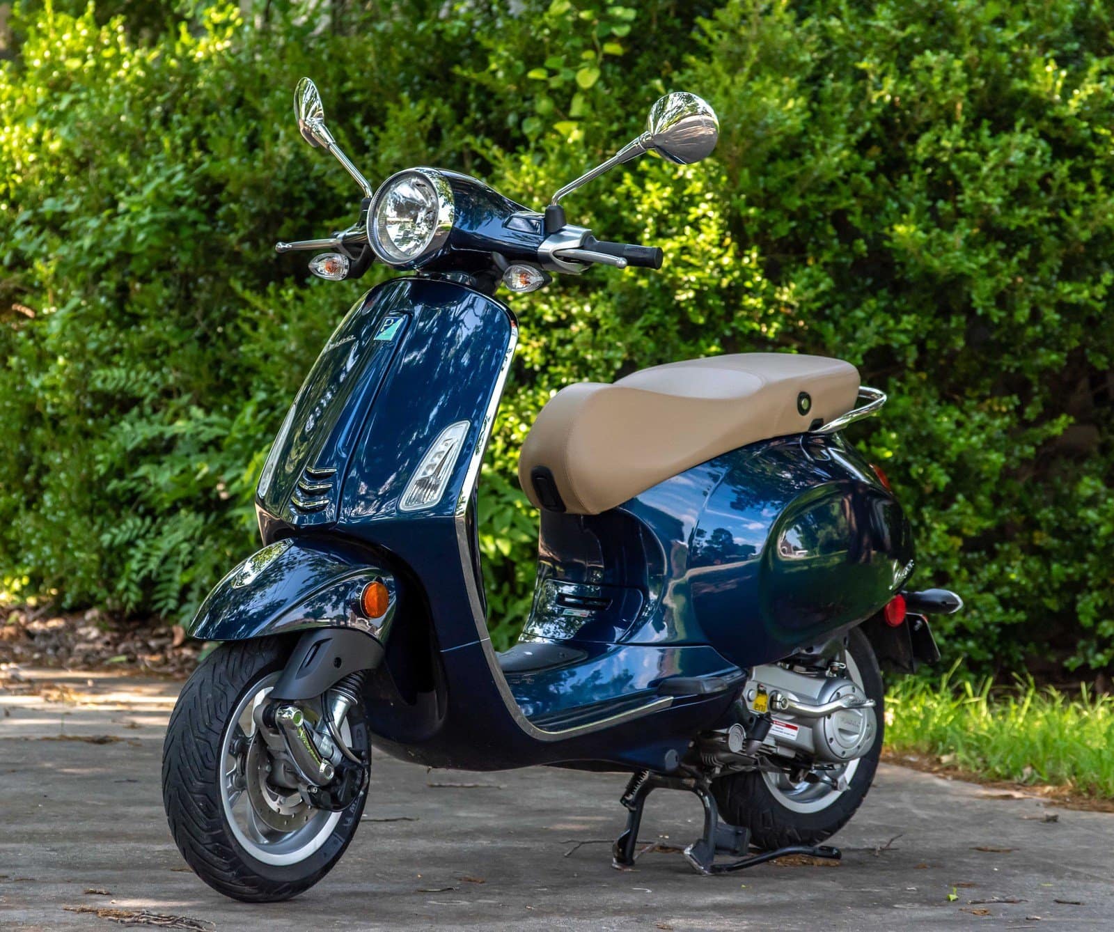 Vespa Scooter matched with the Capricorn Zodiac sign, a practical and reliable ride with a classic and timeless style