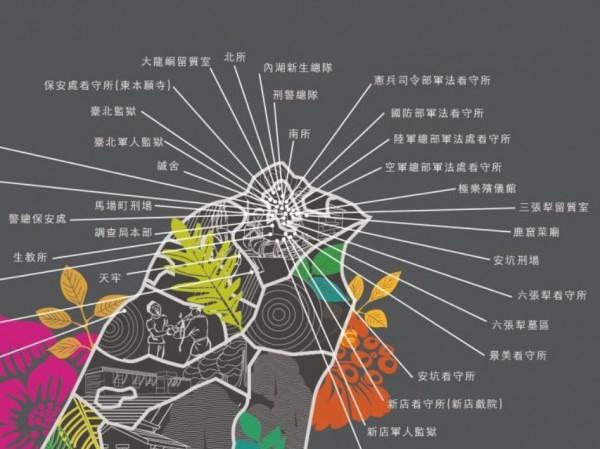前文化部已盤點全台45處白色恐怖時期的「不義遺址」，其實就潛藏在我們日常生活中。（翻攝自國家人權博物館籌備處網站）