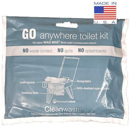 GO Anywhere Lightweight Portable Toilet Refill Kit