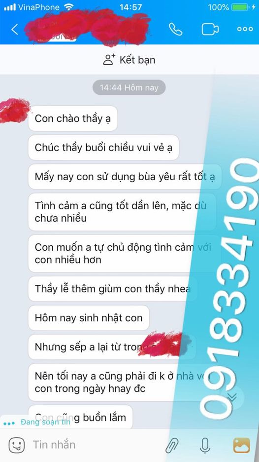 Phương thức liên hệ với thầy dễ dàng