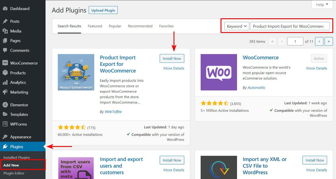 How to export woocommerce products by using a Plugin