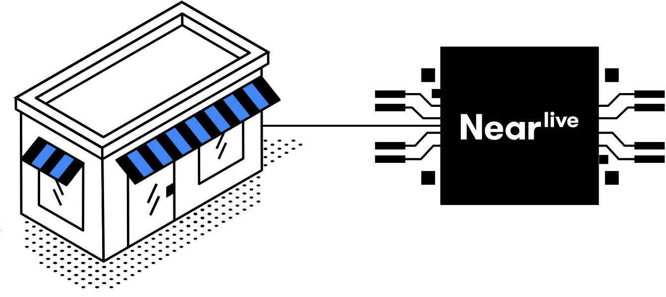 NearSt connects directly to your in-store POS