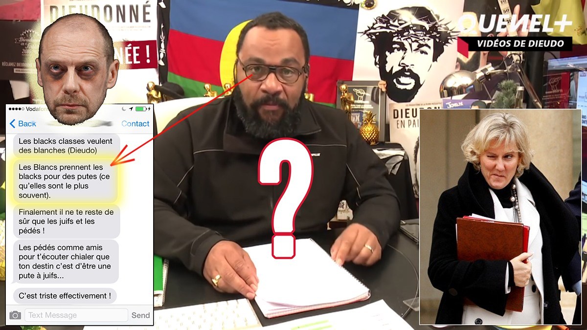 Resultado de imagen de dieudonné et le racisme