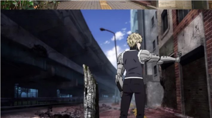 Anime Vs Real-life: Visiting Real-life location of One Punch Man - Tsukiya Kuze standing in the street in front of the apartment